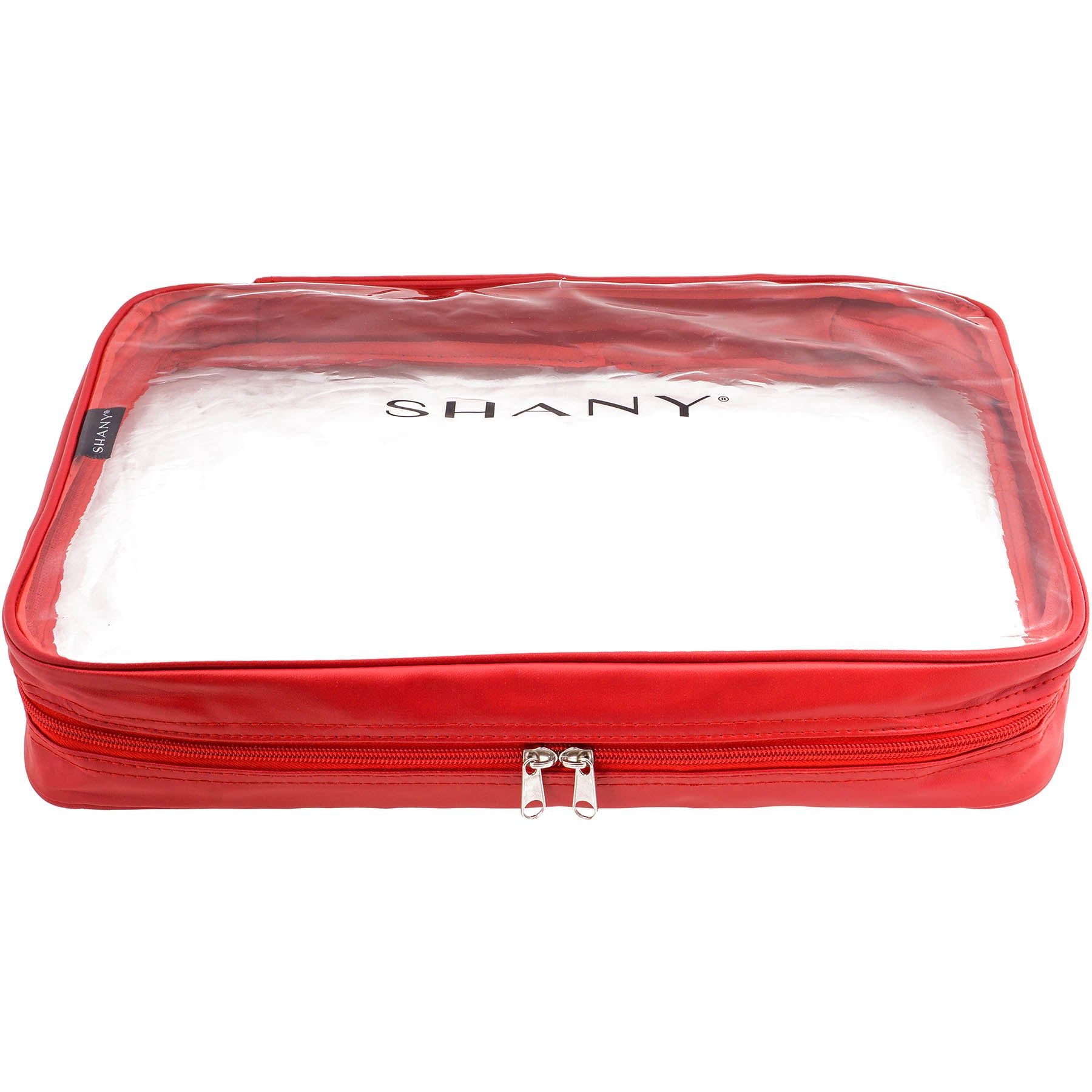 Clear PVC Large Cosmetic Organizer Bag - Travel Makeup Storage Case for Toiletries, Brushes & Skincare | Perfect for Home, Gym & Travel