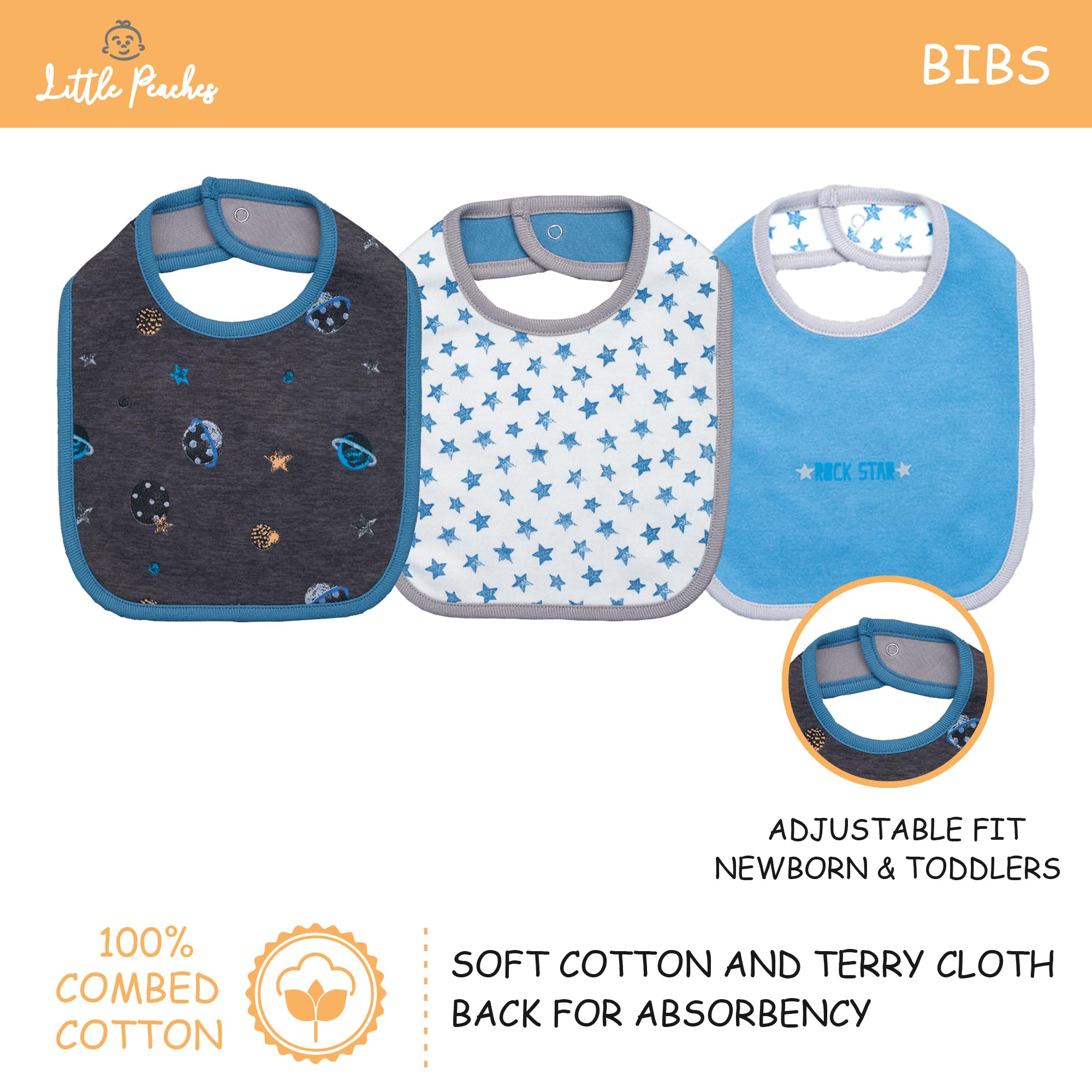 Newborn Baby Clothes Gift Set for Girls & Boys 0-3 Months - Soft Cotton Layette with Hat & Mittens | Perfect for Hospital, Photo Shoots & First Outings