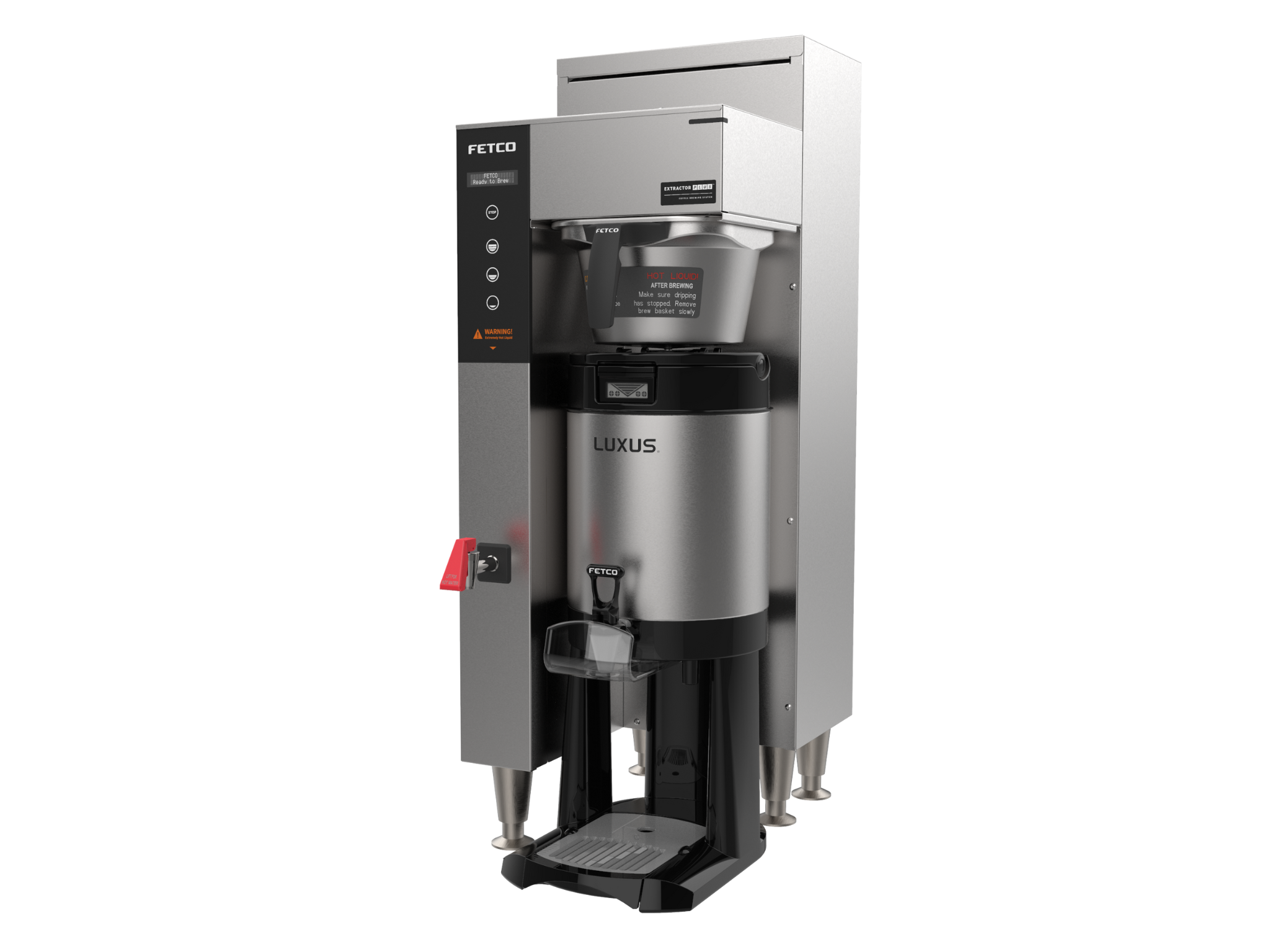 CBS 1251 Plus Series 1.5 Gallon Commercial Coffee Maker - Single Serve Coffee Brewer for Office, Restaurant & Home Use