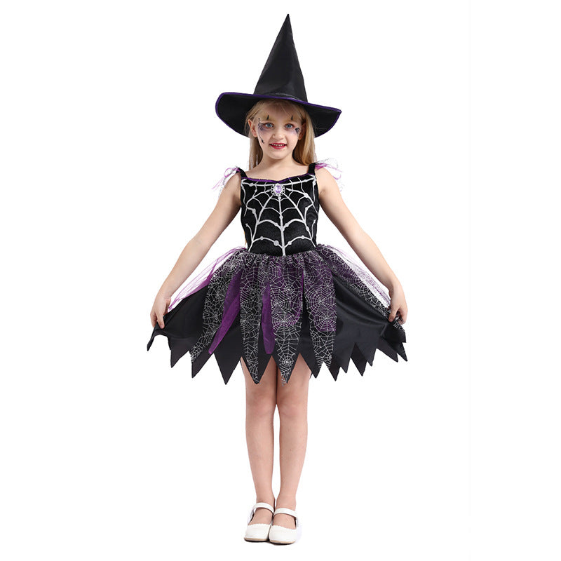 Halloween Witch Costume for Kids - Cute & Spooky Outfit for Trick or Treating, Costume Parties & Halloween Events