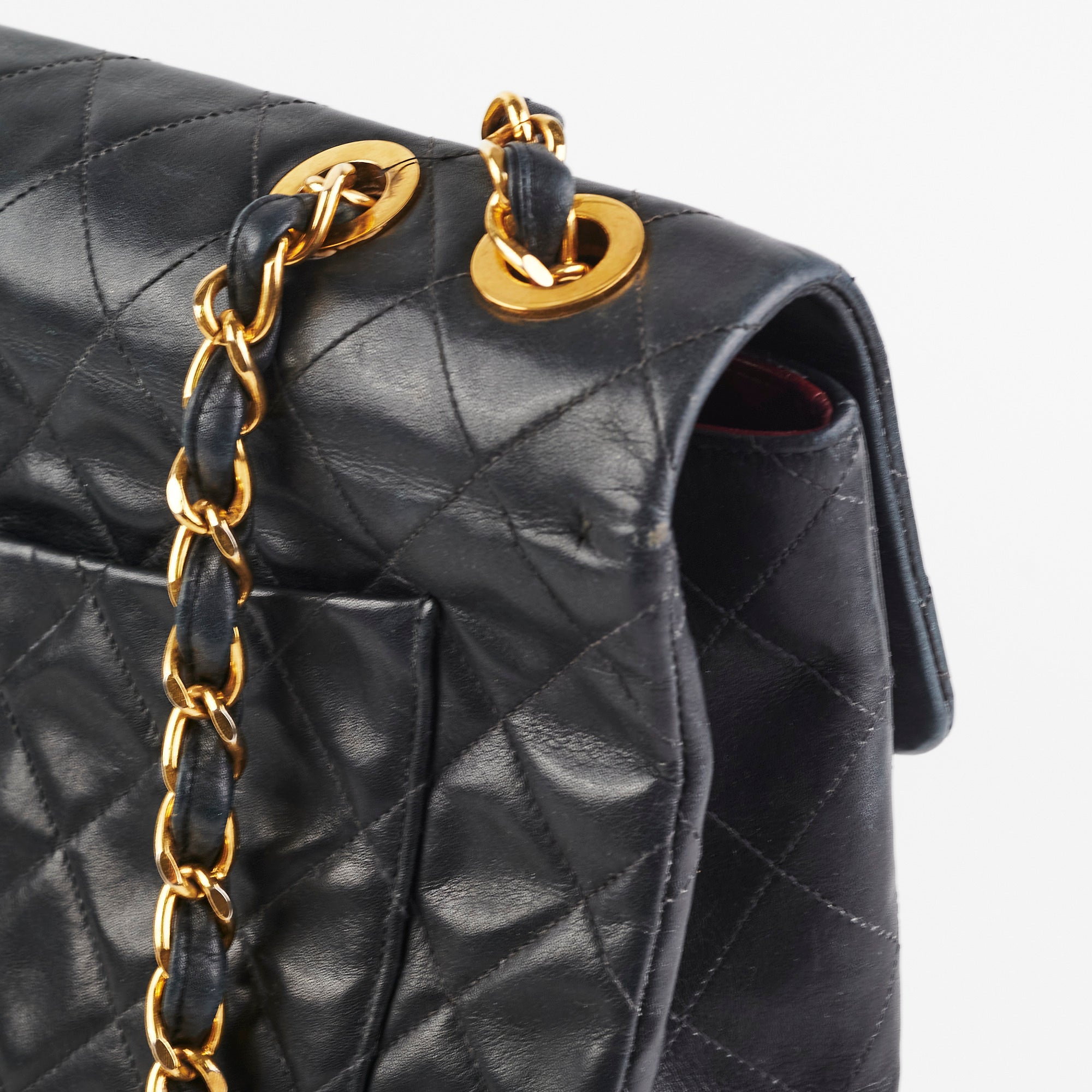 Vintage Chanel Maxi Jumbo Black Leather Flap Bag - Classic Luxury Handbag for Women, Perfect for Evening Parties, Date Nights & Special Occasions