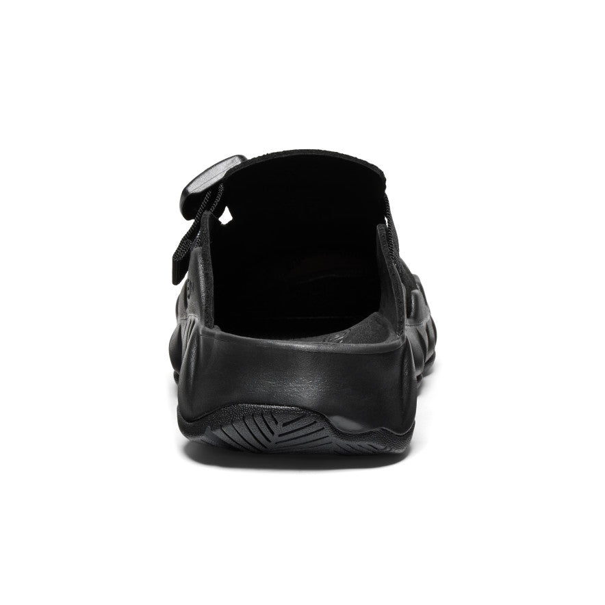 Women's Hyperport Leather Clog - Comfortable Slip-On Shoes for Women | Black/Black | Perfect for Casual Wear, Nursing, and Indoor Use