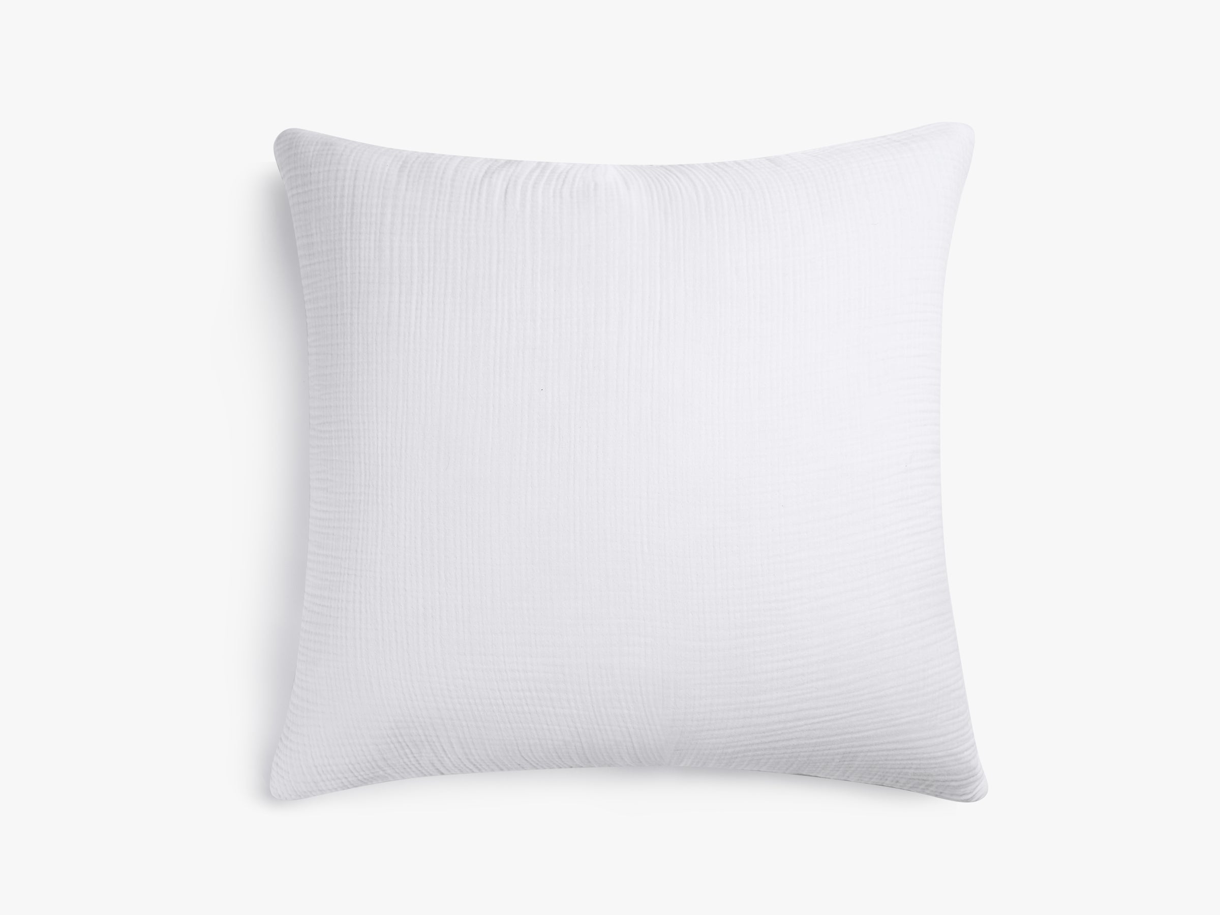 Organic Cloud Cotton Euro Sham Pillowcase - Soft & Hypoallergenic White Bedding for Ultimate Comfort | Perfect for Master Bedroom, Guest Room & Luxury Hotels