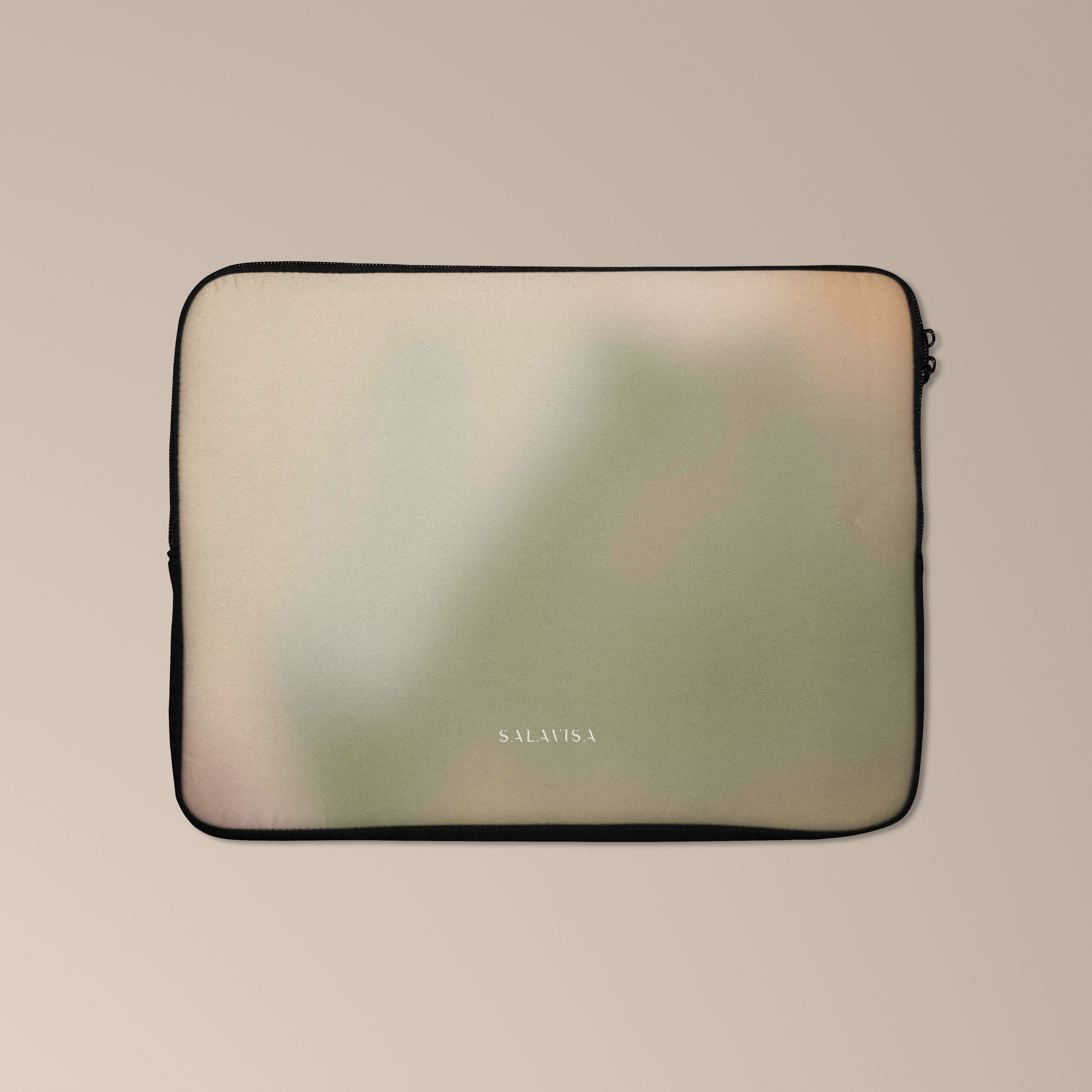 Premium Soft Focus Laptop Sleeve - Lightweight & Protective Case for MacBook Air/Pro 13-15 Inch - Perfect for Work, Travel & School (Black)
