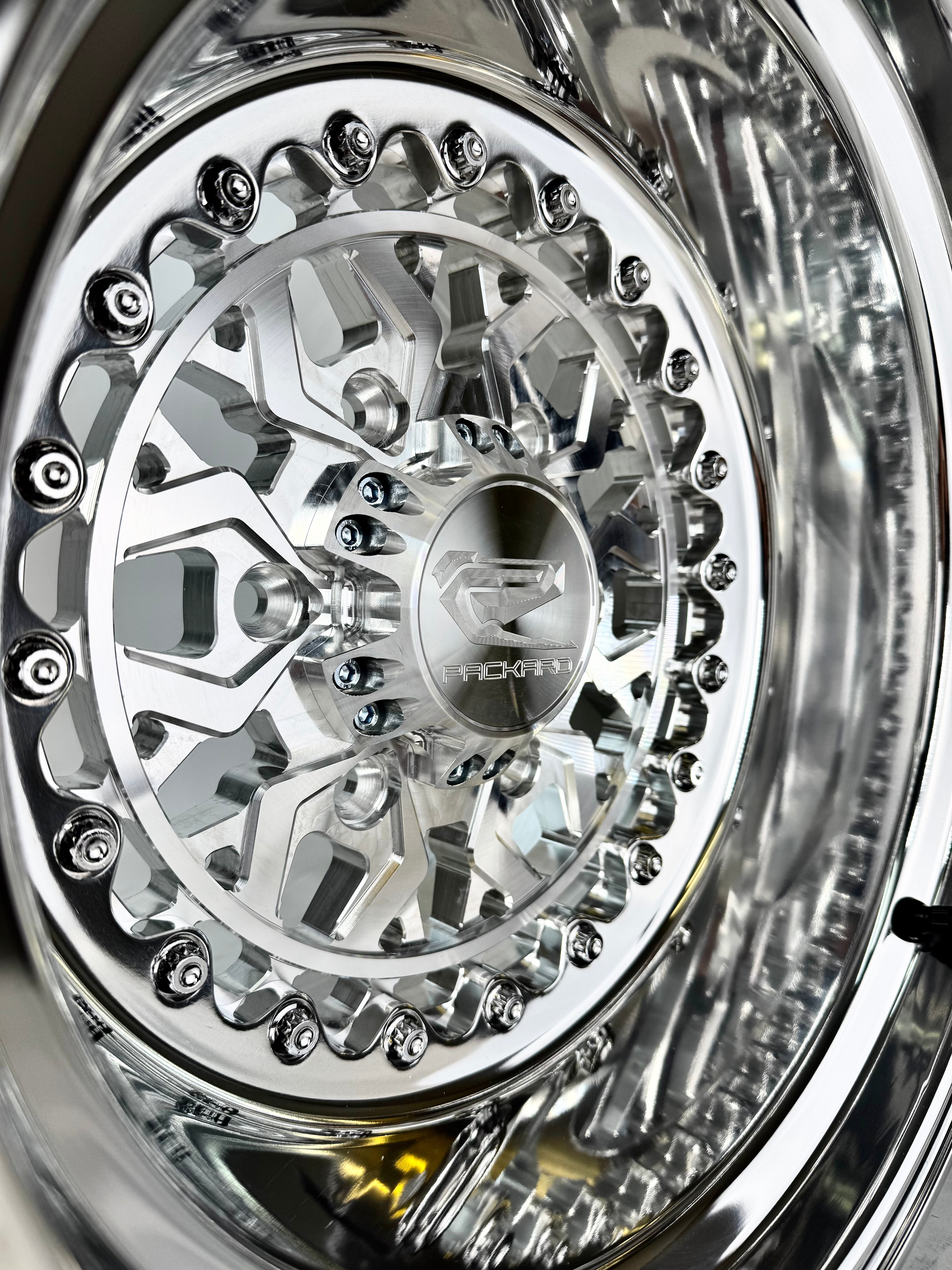 Apollo FF Forged Polished Silver Maverick R 6x139.7 Wheels - Premium Alloy Rims for Trucks & SUVs - Off-Road & Street Performance Upgrade