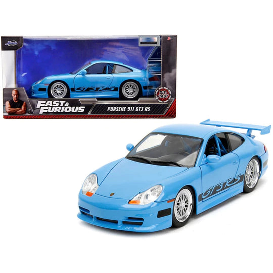 1:24 Scale Porsche 911 GT3 RS Diecast Model Car - Fast & Furious Collectible Toy for Display, Gift & Racing Enthusiasts - Perfect for Home Decor, Office Display & Movie Fans Collection