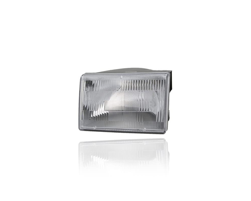 Jeep Grand Cherokee Headlight Assembly - Right Passenger Side Replacement for 1993-1998 Models - CAPA Certified 55155126 - Perfect for Night Driving & Off-Road Adventures
