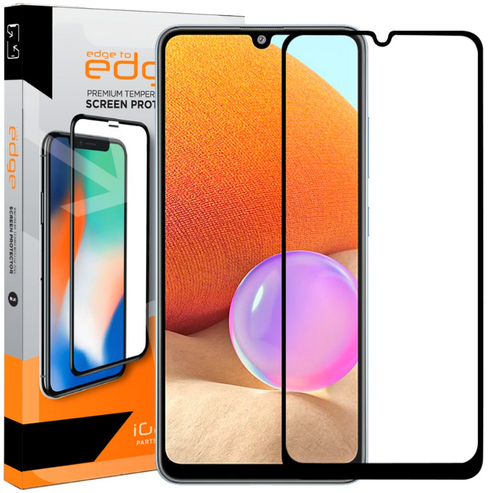 Samsung Galaxy A32 4G Screen Protector - 3D Full Coverage Ultra Clear Tempered Glass for Scratch & Impact Protection - Perfect for Everyday Use, Gaming & Outdoor Activities