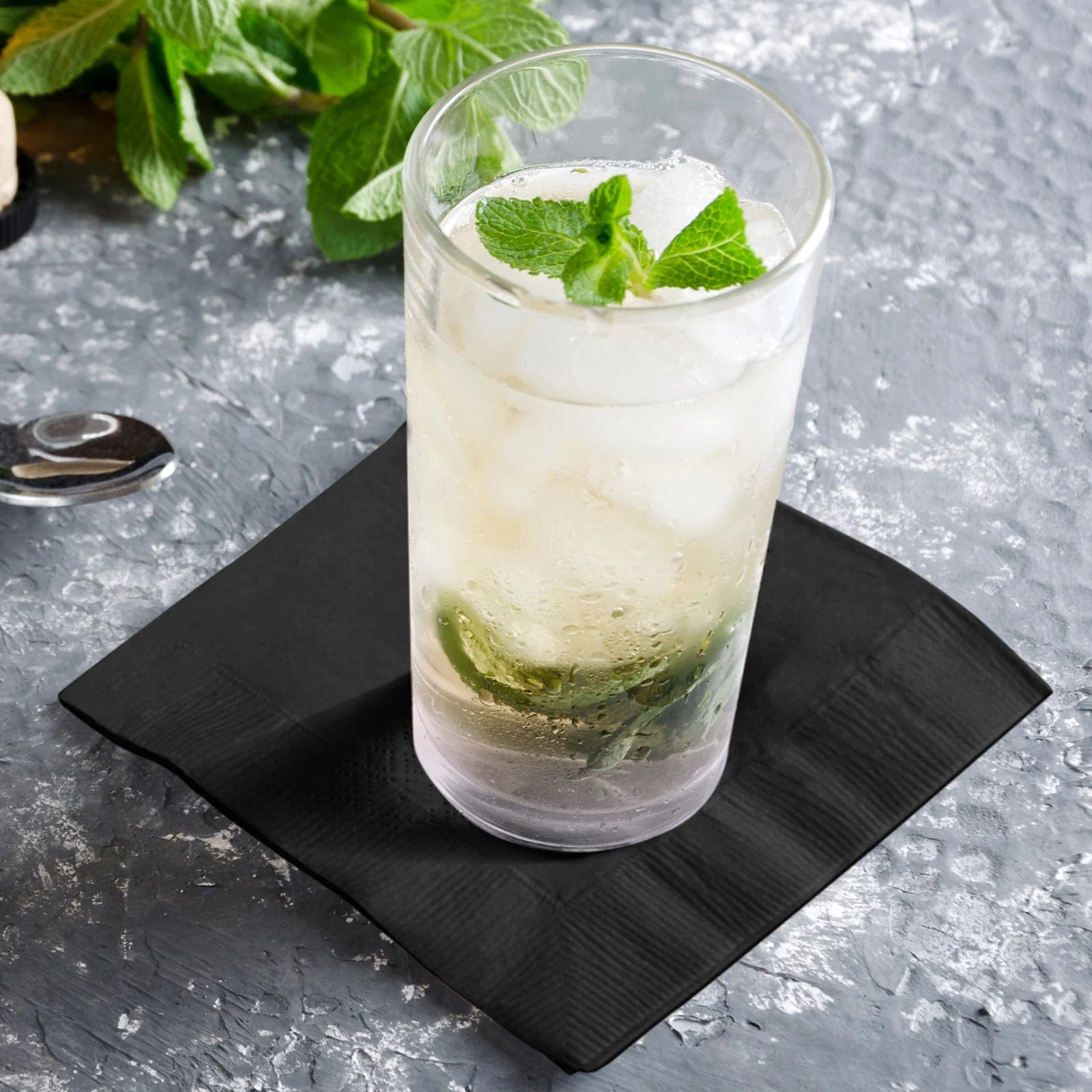 50 Soft 2-Ply Disposable Paper Napkins for Dinner, Cocktail Parties & Events - Premium Quality Tableware for Home, Restaurants & Catering