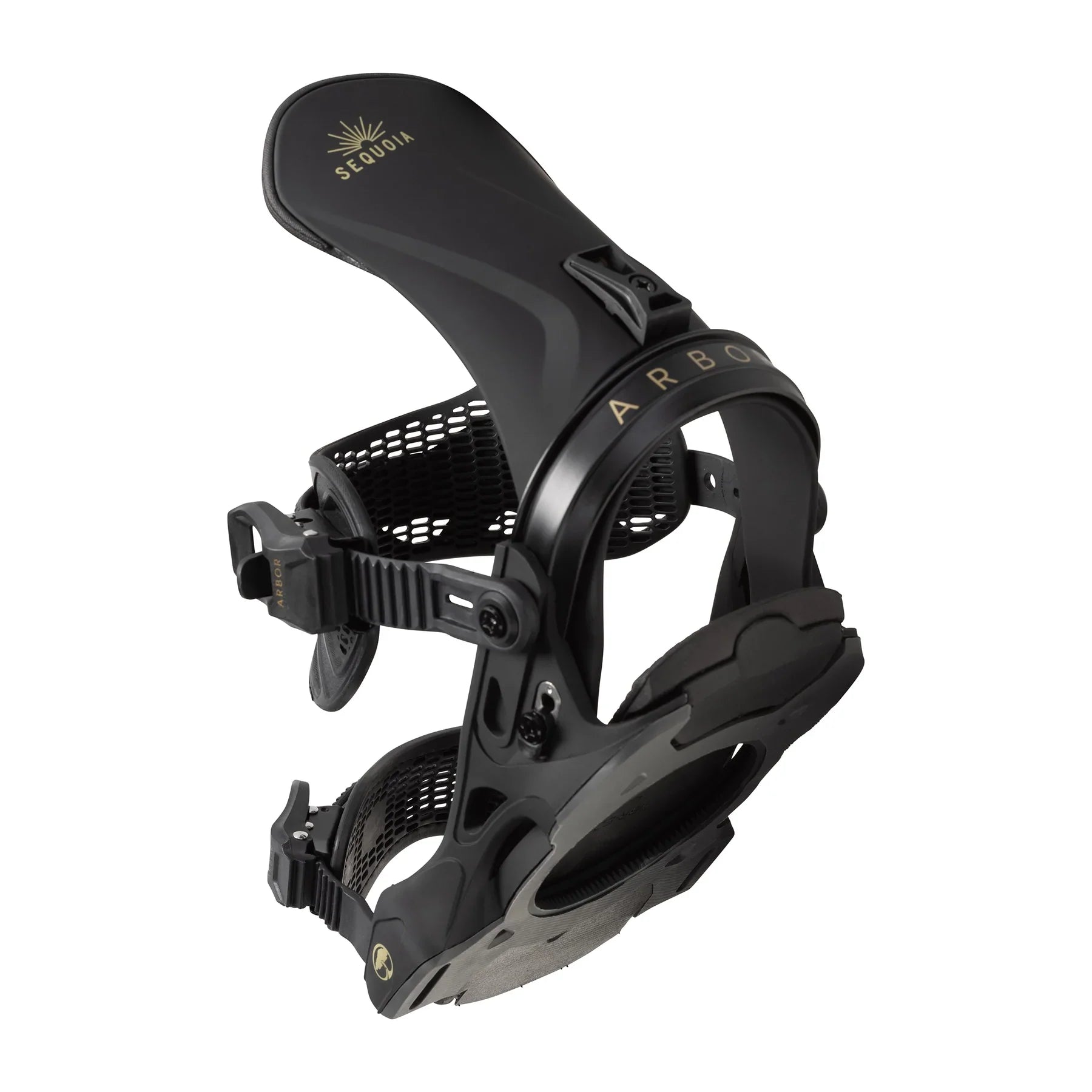 Arbor Women's Sequoia Snowboard Bindings 2023 - Premium Adjustable Bindings for All-Mountain Riding | Perfect for Freestyle & Powder Snowboarding