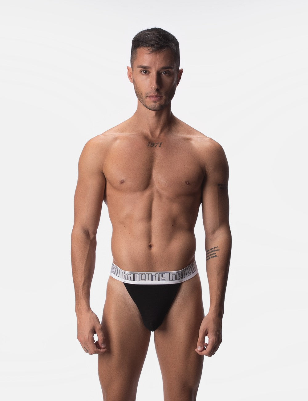 Berlin Ashley Cotton Thong Underwear for Women - Soft & Comfortable Black Bikini Panties - Perfect for Daily Wear, Workout & Lounge