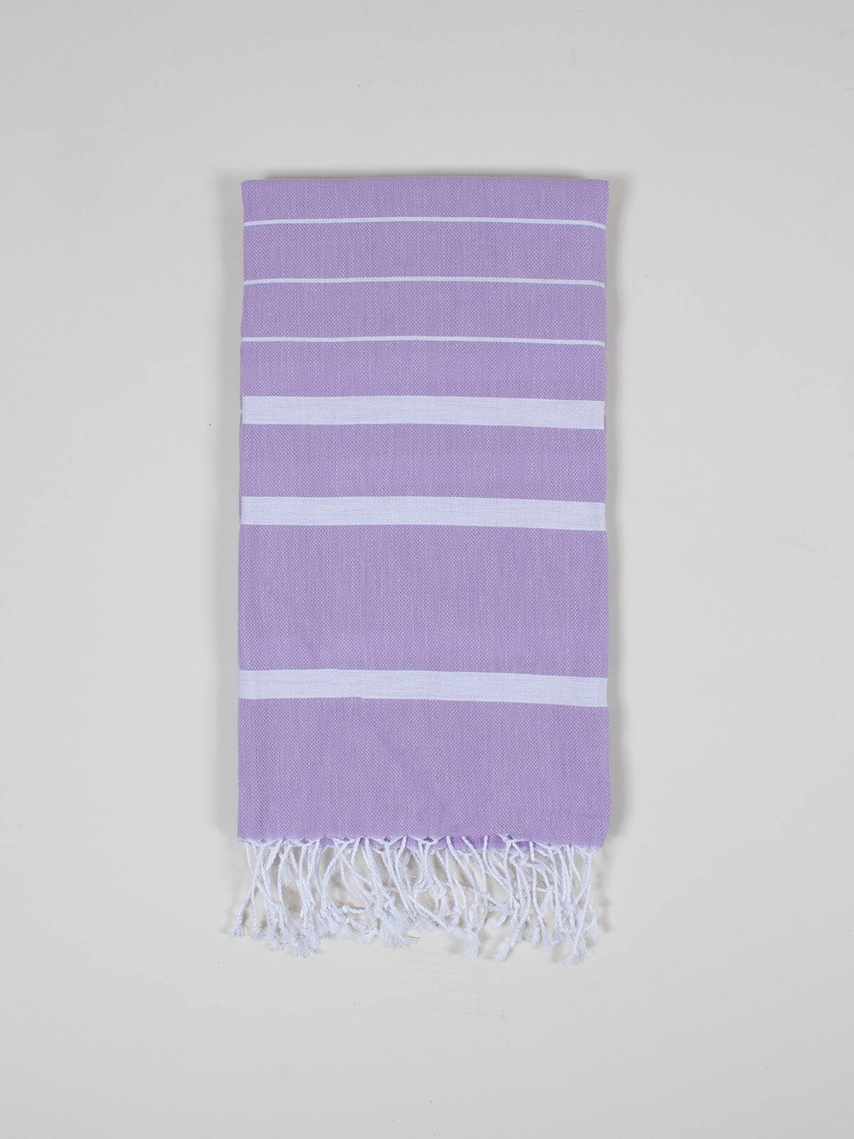 Ibiza Summer Hammam Towel - Soft & Absorbent Turkish Cotton Beach Towel for Pool, Yoga & Travel - Lightweight & Quick-Drying in Lilac
