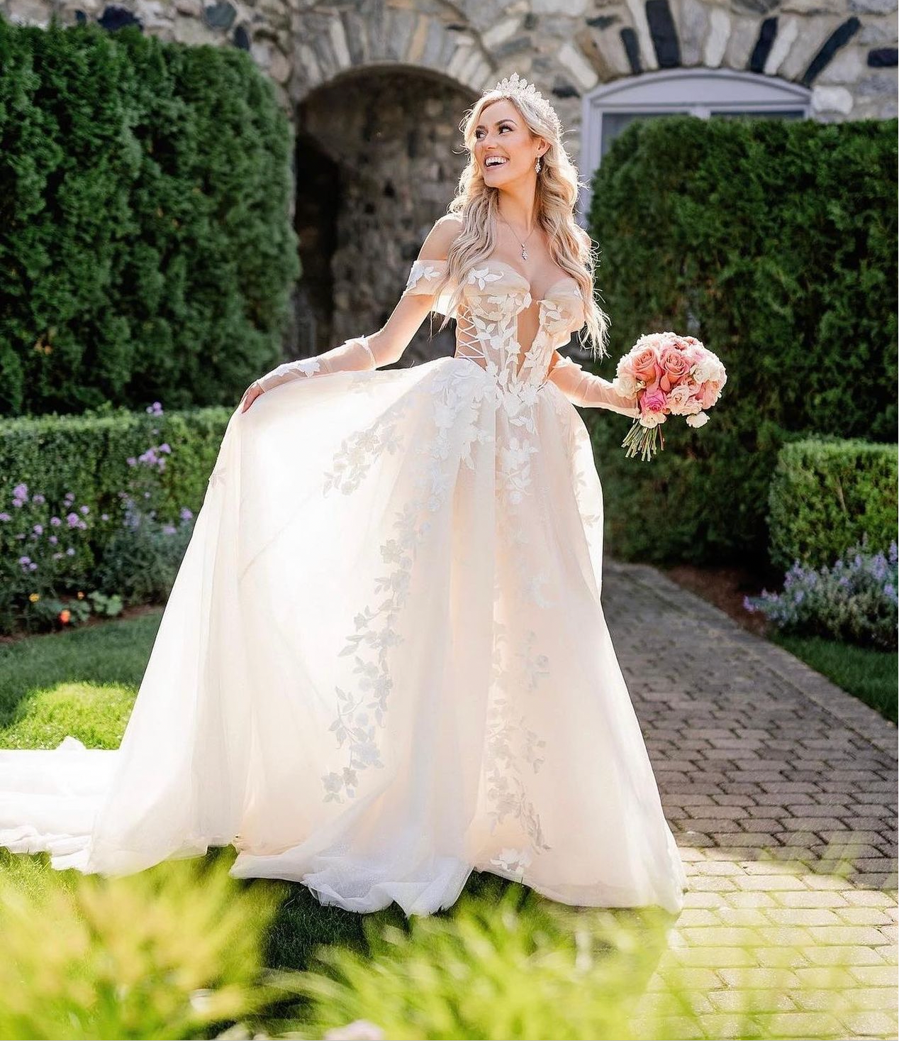 Elegant Petite PERSEPHONE Royal Bridal Crown - Perfect for Weddings, Prom, Pageants & Special Occasions