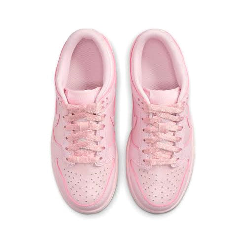 Nike Dunk Low GS Prism Pink Women's Sneakers - Lightweight Comfortable Basketball Shoes for Girls, Casual Wear & Street Fashion