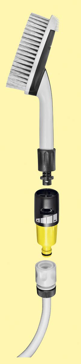 Kärcher 2640-732 High Pressure Wash Brush Adapter for Garden Hose - Compatible with Pressure Washers & Outdoor Cleaning - Perfect for Cars, Patio, Driveway & Deck Cleaning