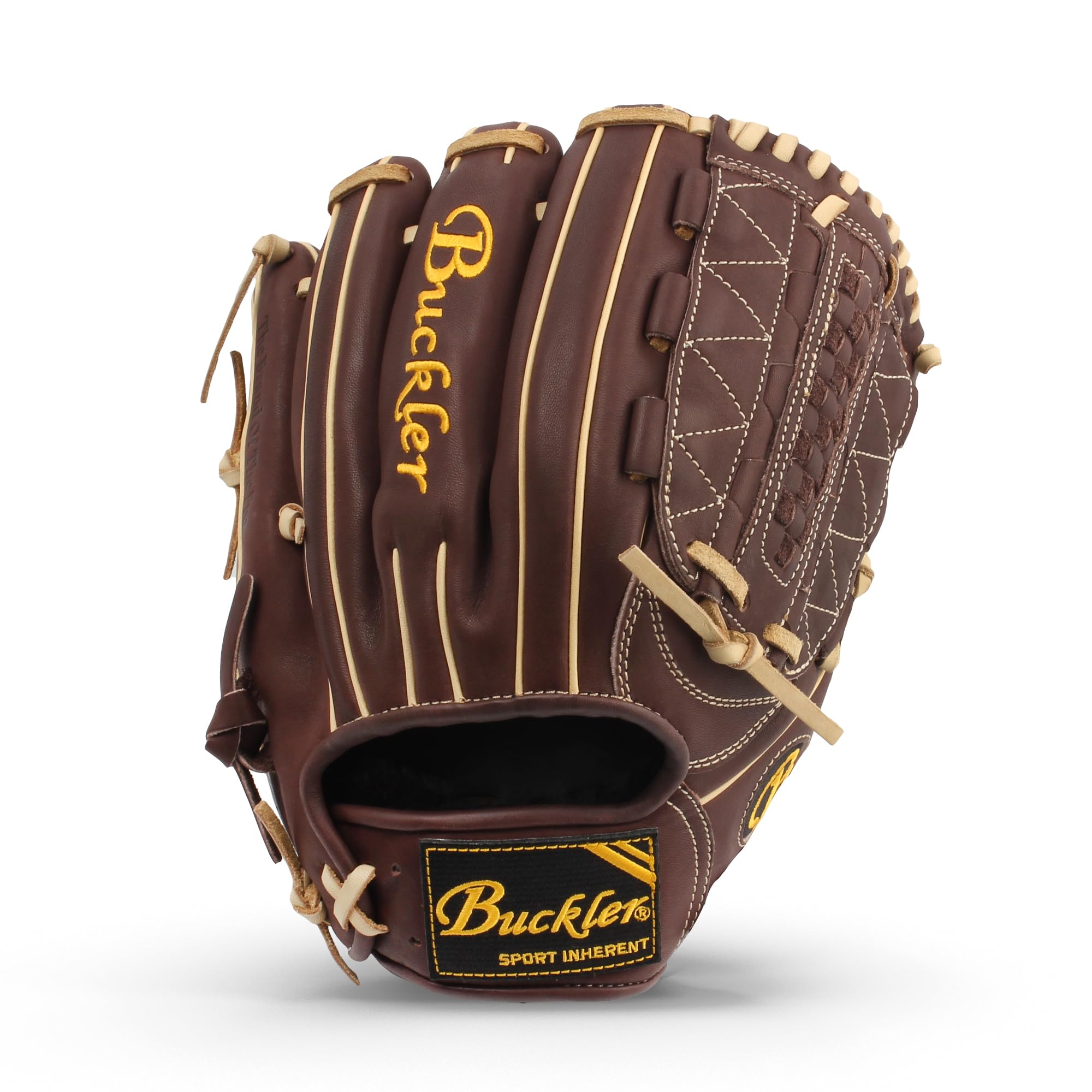 BUCKLER 'Phalanx' Series - Premium USA Steerhide Baseball Gloves for Adults - Pitcher's Mitt 12