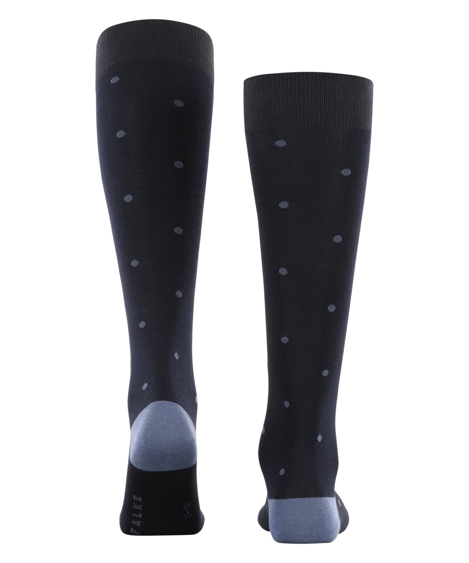 FALKE Men's Fashion Dot Knee High Socks - 1 Pair of Stylish Compression Socks for Running, Sports & Casual Wear - Perfect for Athletic Performance & Everyday Comfort