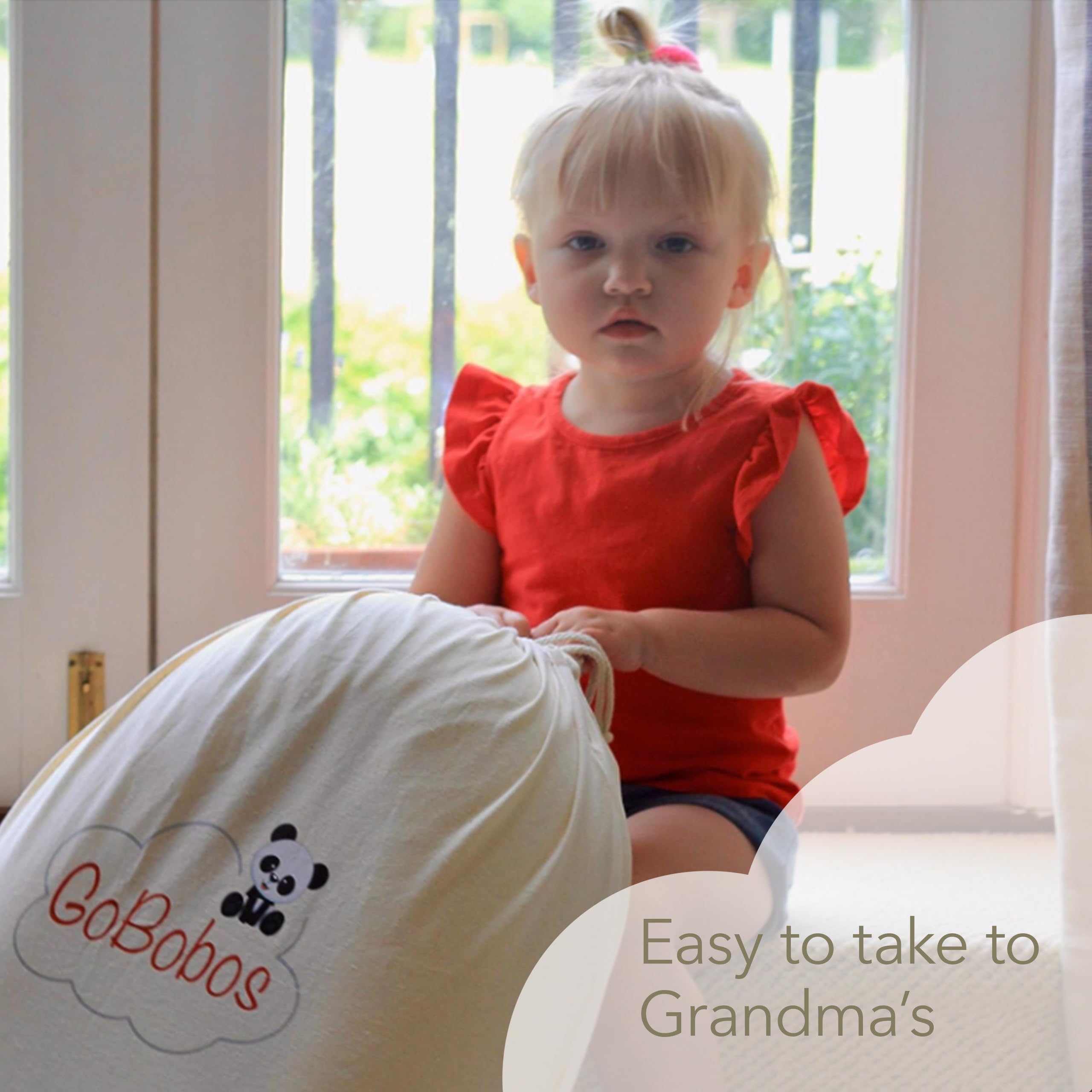GoBobos Toddler Bed Bumper - Soft Foam Bed Guard Rail for Kids - Single Bed Safety Rail - UK Brand - Perfect for Toddler Beds, Daycare & Nursery Safety