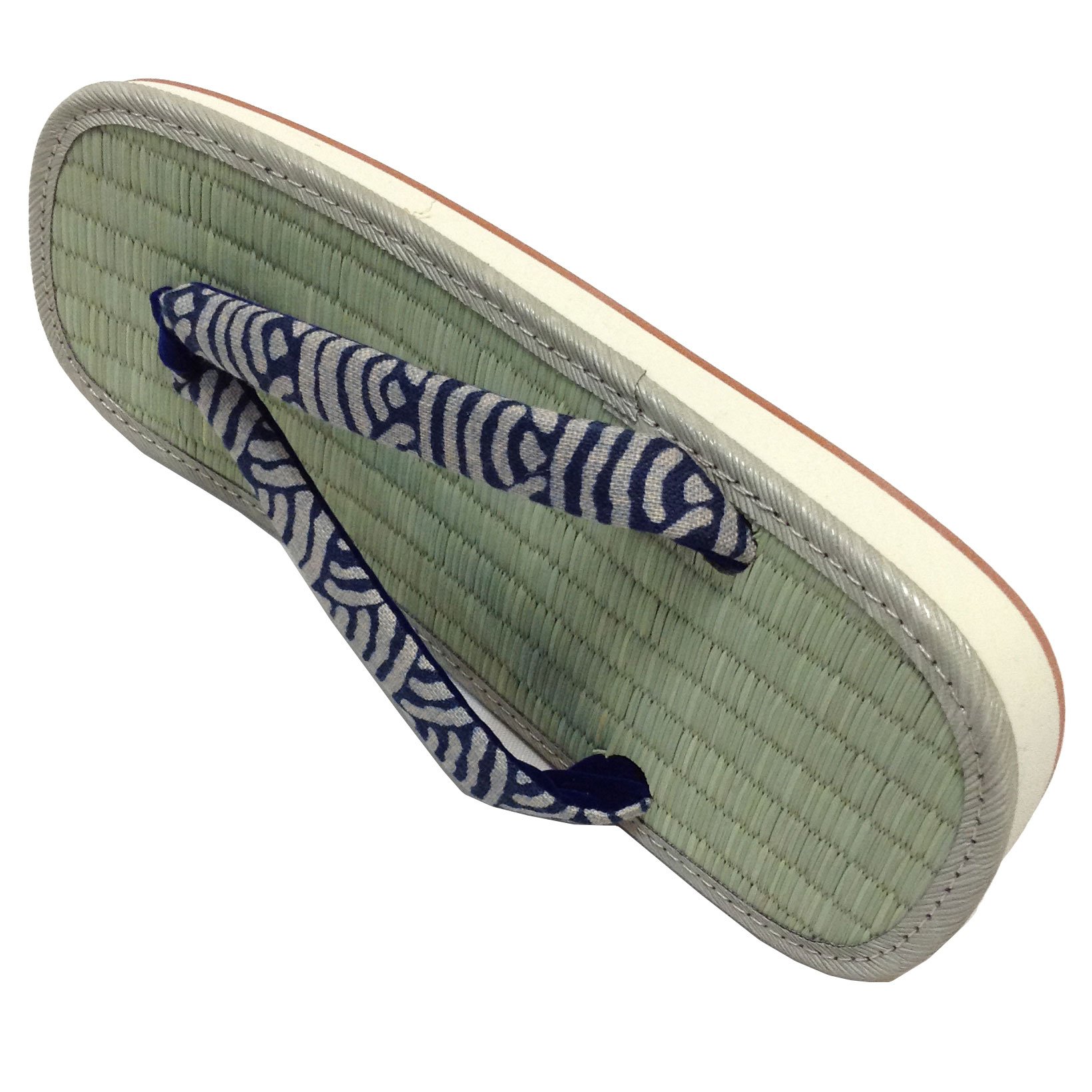 Setta Sandals - Handmade in Japan with Natural Rush Grass & Amezoko Rubber Sole | Comfortable Dyed Thong Sandals for Beach, Summer & Casual Wear