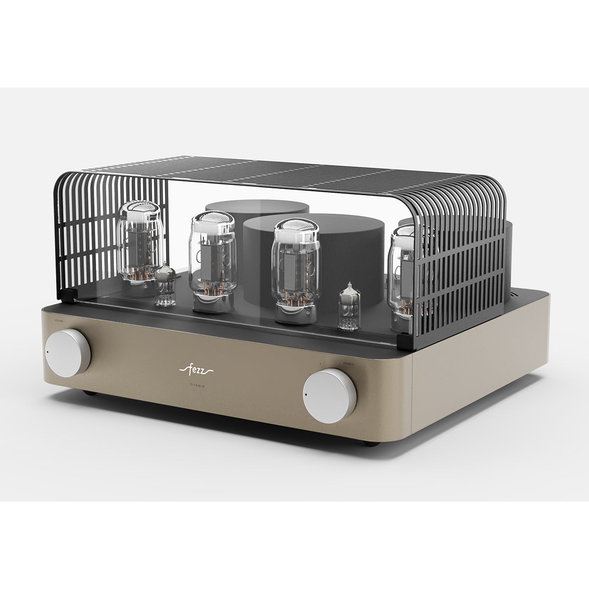 Fezz Audio Titania (Evolution) Vacuum Tube Integrated Amplifier - High-End Audio System for Home Theater & Music Listening