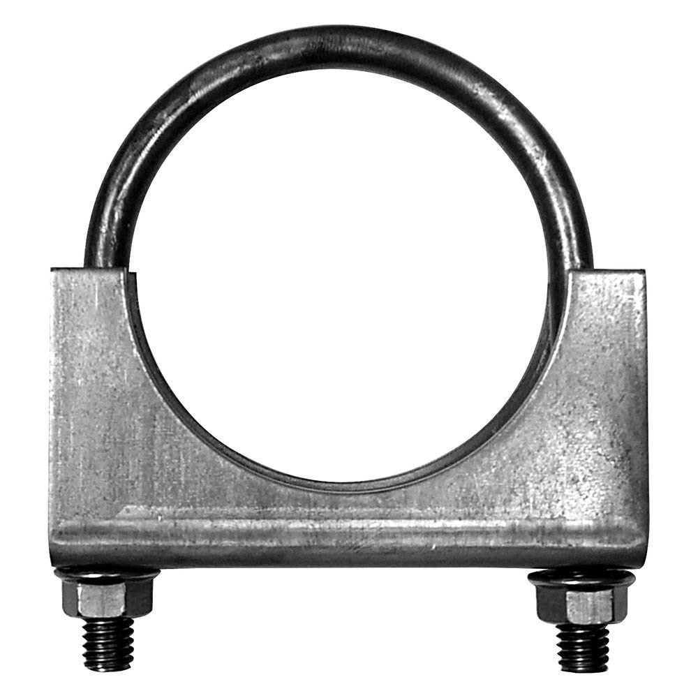 AP Exhaust H.D. Clamps - H412 Heavy Duty Exhaust Pipe Clamps for Trucks & Commercial Vehicles | Durable Stainless Steel Construction | Perfect for Exhaust System Repairs & Maintenance