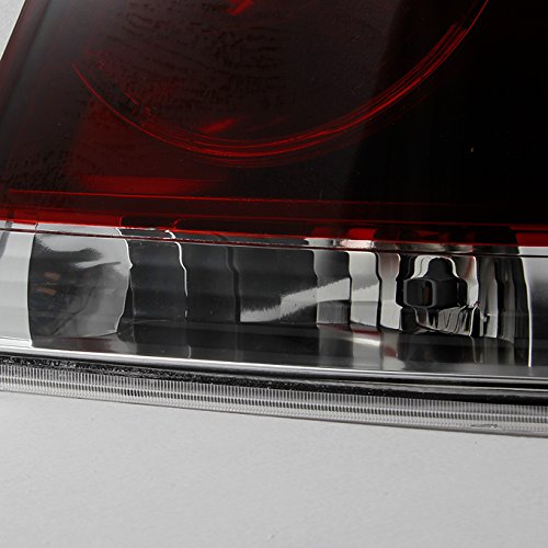AKKON Black Tinted Tail Lights Pair for Chevy Impala - Replacement Rear Lamps (Driver & Passenger Side) - Perfect for Night Driving & Car Customization