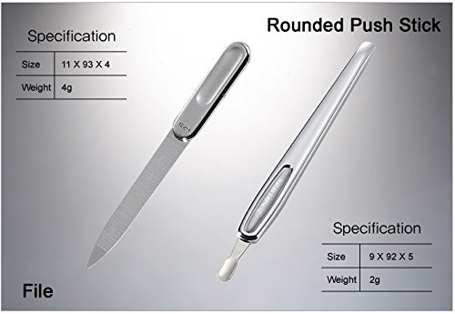 Premium Korean 777 Nail Clipper Set - 11-Piece Travel Manicure & Pedicure Kit | World's #1 Professional Grooming Tools | Made in Korea Since 1975 | Perfect for Home, Travel, Salon & Gift Giving