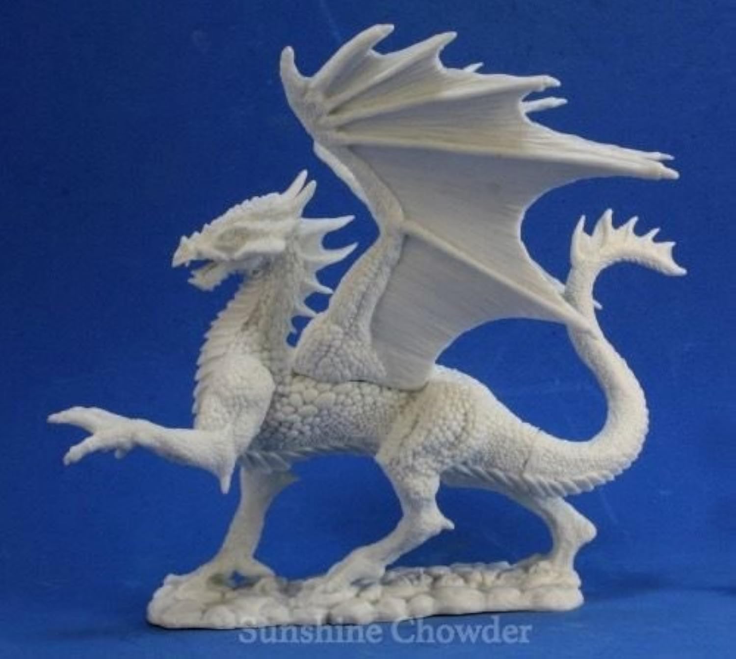 Silver Dragon 77329 - Dark Heaven Bones Miniature for D&D & Wargames - Reaper Miniatures Fantasy Monster Figure - Perfect for Tabletop RPG, Collectors & Painting Enthusiasts