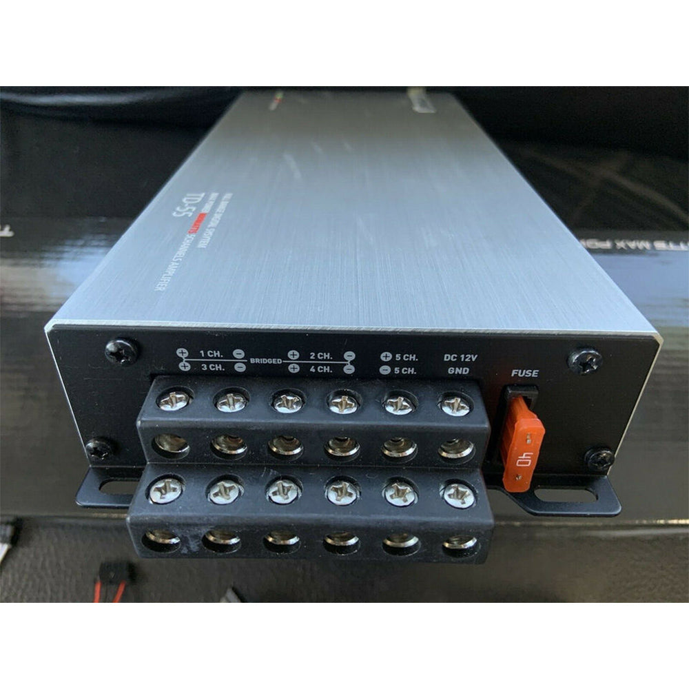 NESA TD 55 900W 5 Channel Micro Amplifier - Compact Powerhouse for Car Audio & Home Theater Systems | Perfect for Music Lovers & DIY Installations