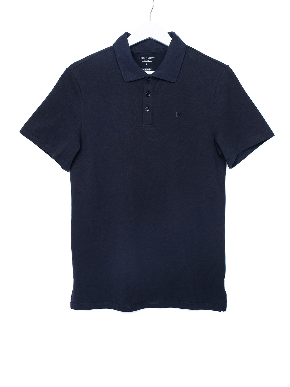Premium Men's Classic Fit Polo Shirt - Soft Cotton, Breathable & Comfortable - Navy Blue - Casual Office Wear, Golf Outfits & Weekend Style