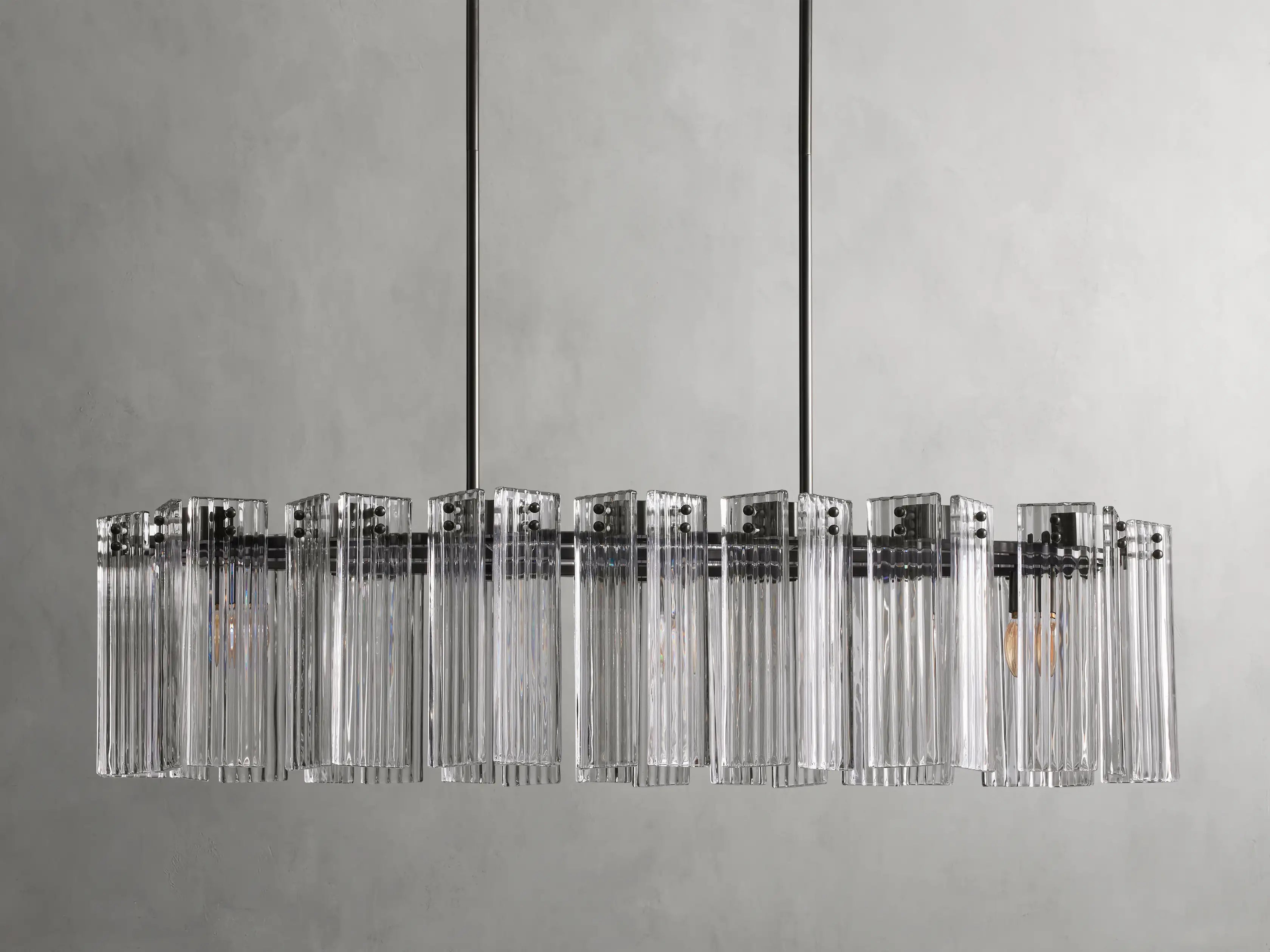 Delsie Oval Crystal Chandelier - 51