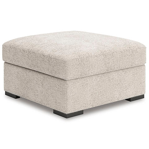 Soft and Cozy Arctic Plush Ottoman for Living Room - Perfect for Footrest, Extra Seating, and Home Decor - Cuddle Plush PC5910608