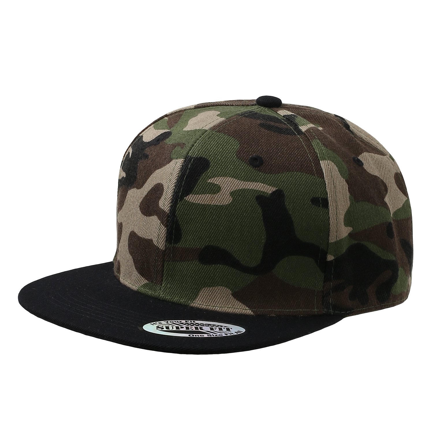 Adjustable Snapback Hat - Casual & Sporty Style for Men & Women