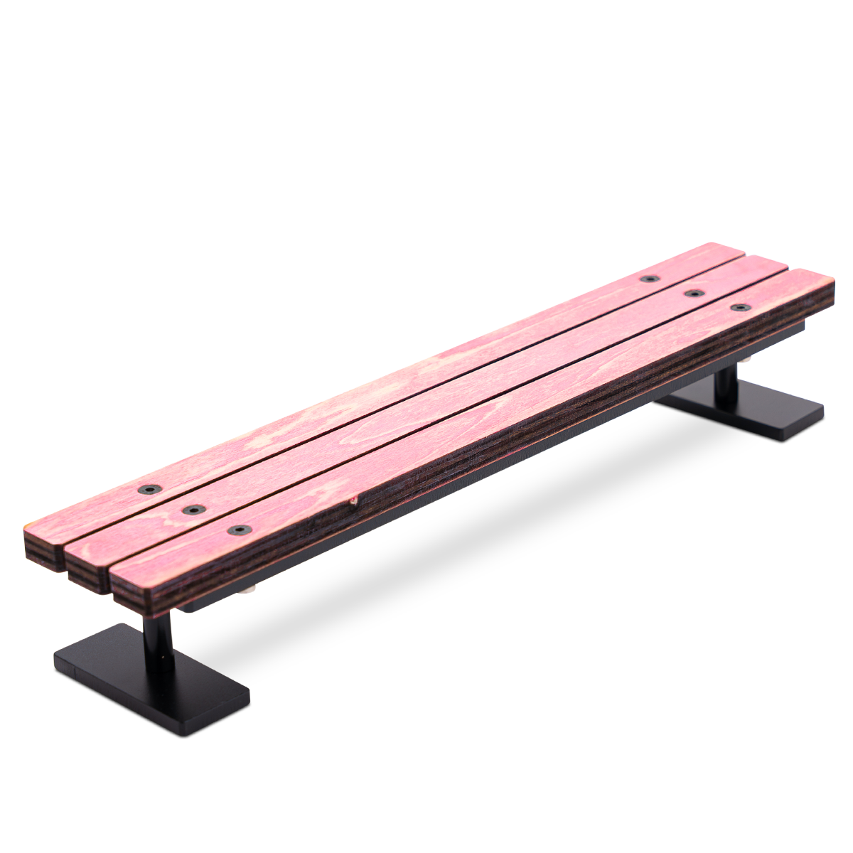 GGC Fingerboard Ramp High Bench - Professional Skateboard Mini Ramp for Fingerboarding Tricks - Perfect for Home, Office & School Desk Play