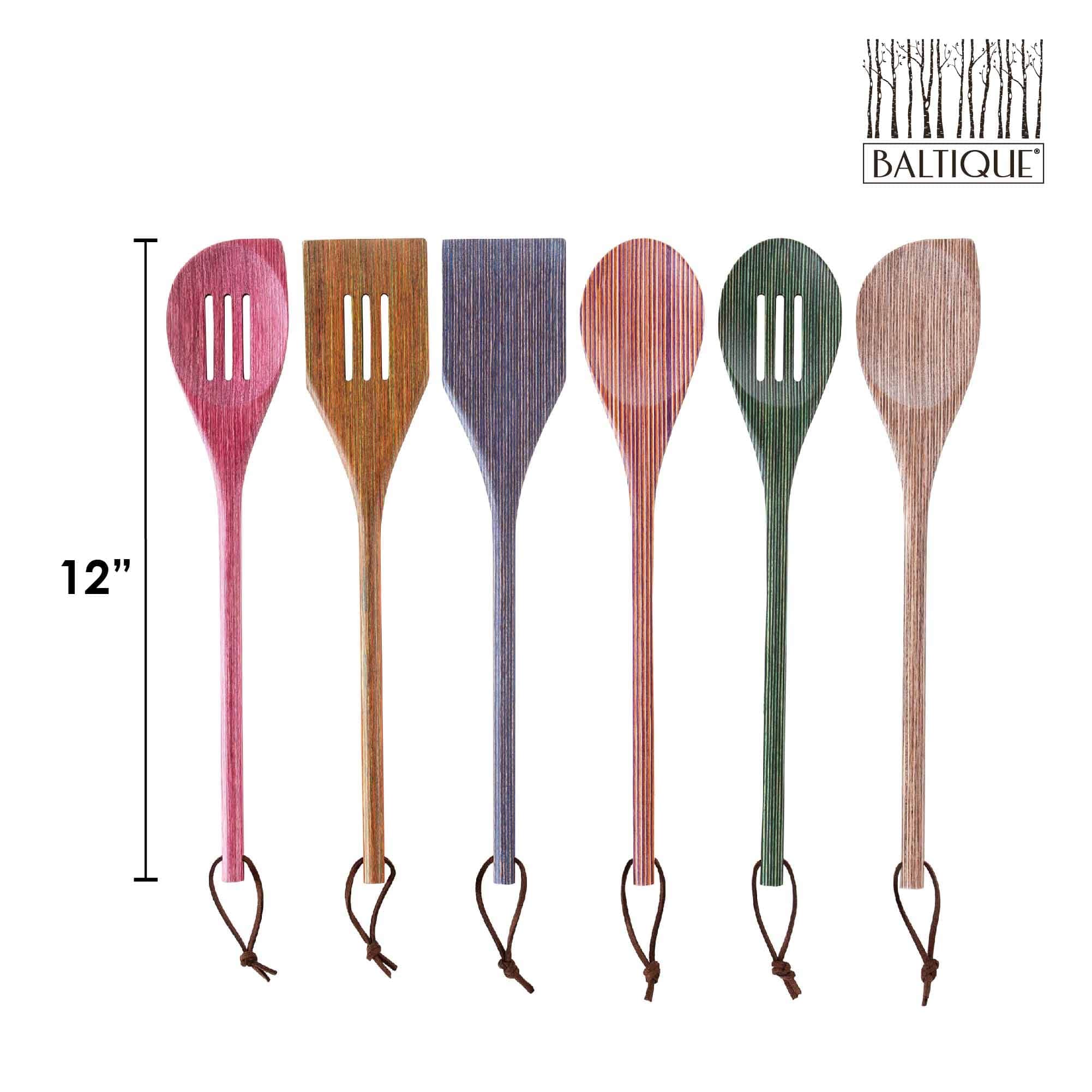 Baltique® Costa Nova Collection 6-Piece Cooking Utensil Set - Non-Stick Safe Kitchen Tools for Baking, Frying & Cooking - Perfect Gift for Home Chefs