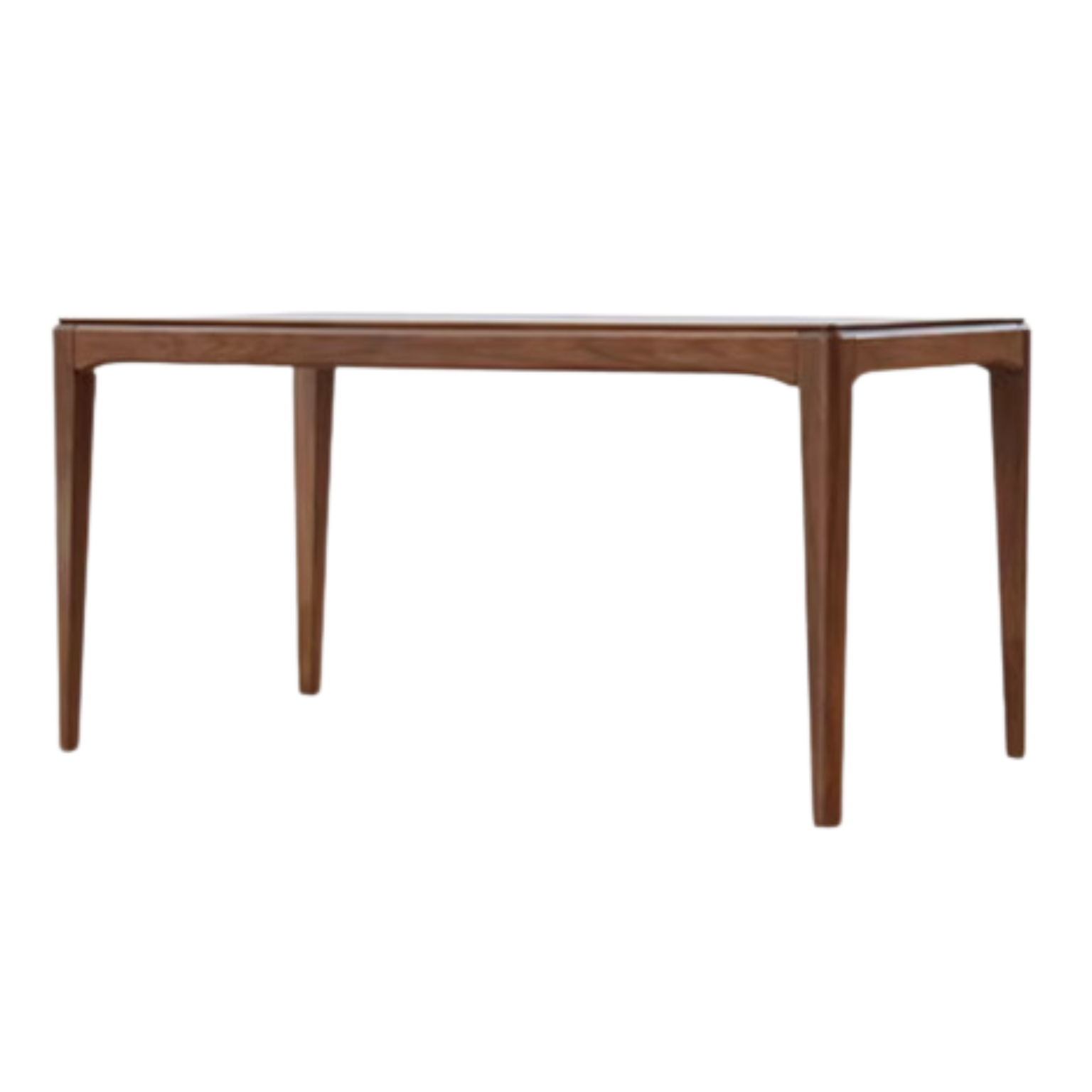70.8x31.4x29.5 inch / 180x80x75 cm / Rich Dark Walnut Color / black walnut dining table