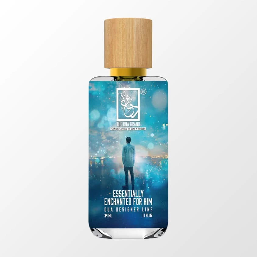 Essentially Enchanted For Him - Premium Men's Aromatherapy Gift Set for Relaxation & Confidence Boost - Perfect for Birthdays, Anniversaries and Self-Care Moments