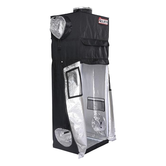 Goliath 2' x 2.5' x 6.11' Hydroponic Grow Tent - Indoor Plant Growing System for Herbs, Vegetables & Flowers | Perfect for Home Gardening & Hydroponics Setup
