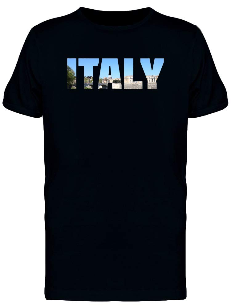 Cool Italy Quote T-Shirt for Men - Stylish Graphic Tee with Italian Slogan - Perfect for Casual Wear, Travel & Street Fashion