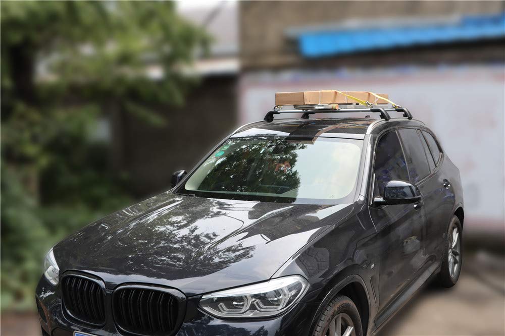 2-Piece Silver Roof Rack Cross Bars Compatible with KIA Sorento 2015-2021 - Heavy Duty Cargo Carrier for Luggage, Bags & Outdoor Gear - Perfect for Road Trips, Camping & Adventure Travel