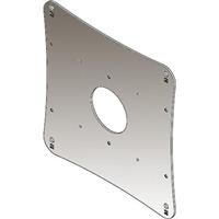 Chief J-Series Medium Interface Hardware Mount - Silver (JSB210S) | Durable Metal Bracket for Industrial Equipment & DIY Projects | Perfect for Workshop, Garage & Machinery Installation