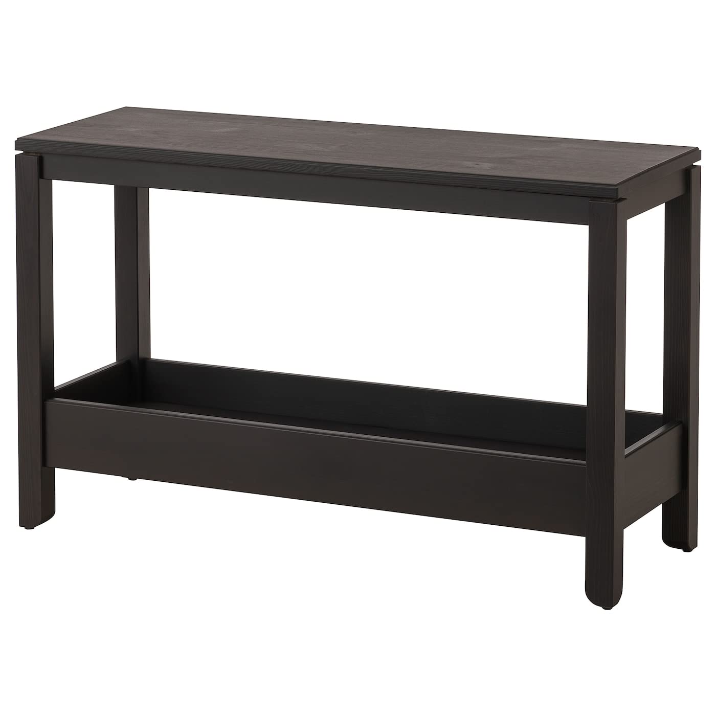 IKEA Havsta Dark Brown Console Table with Storage Shelf - 404.041.98 - Perfect for Entryway, Living Room & Hallway Decor
