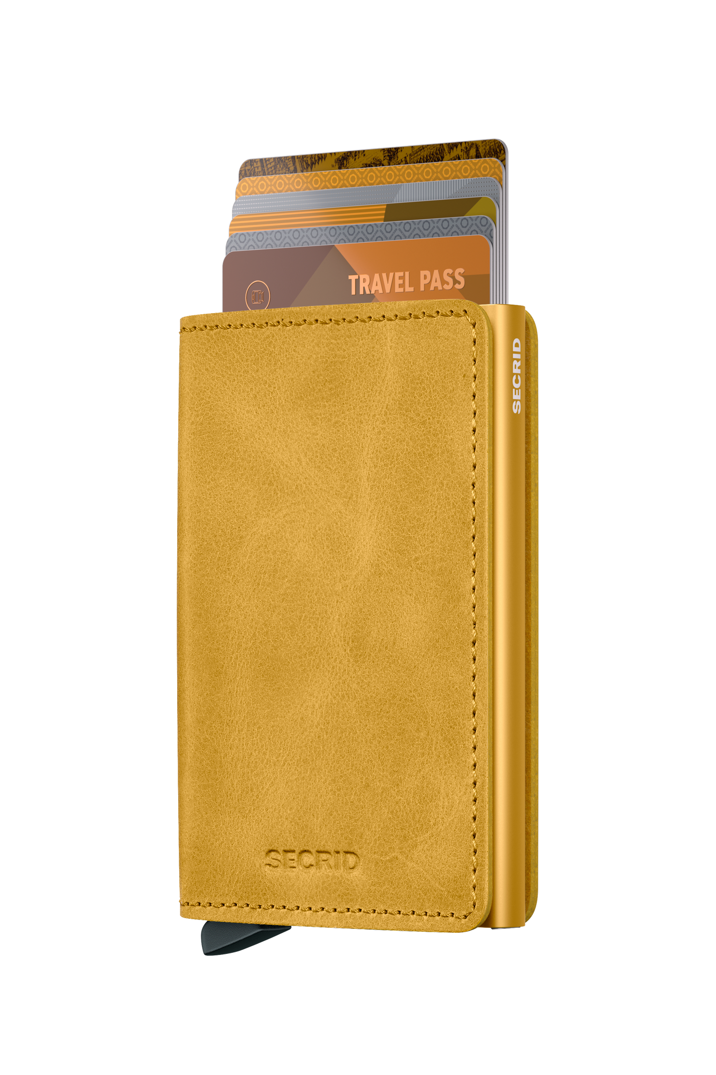 SECRID Slimwallet Vintage - RFID Blocking Leather Wallet for Men & Women | Compact & Stylish Card Holder for Everyday Use, Travel & Business