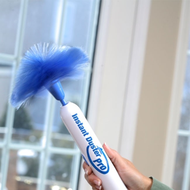 Instant Duster Pro - Electric Air Duster for Keyboard, Computer & Electronics Cleaning - Rechargeable Cordless Blower for Dusting Home, Office & Car - Perfect for PC, Laptop, Camera & Gadget Maintenance