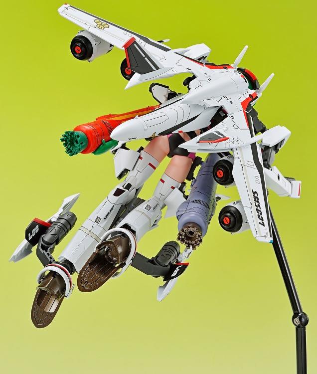 Aoshima ACKS No.MC 09 Macross VFG Variable Fighter Girls VF-25F Messiah Ranka Lee Model Kit - Anime Collectible for Display & Gifting