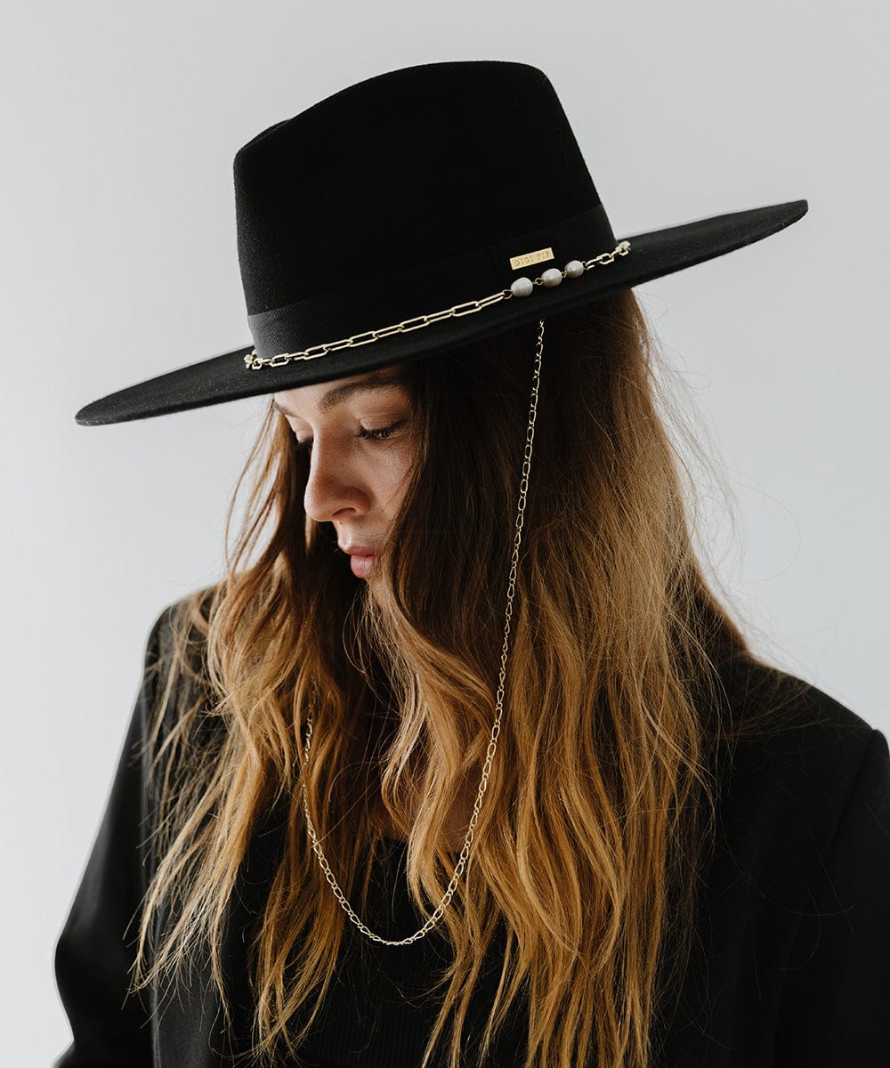 Stylish Raine Wide Brim Fedora Hat for Women - Summer Sun Protection & Fashion Accessory - Perfect for Beach, Outdoor Activities & Casual Wear