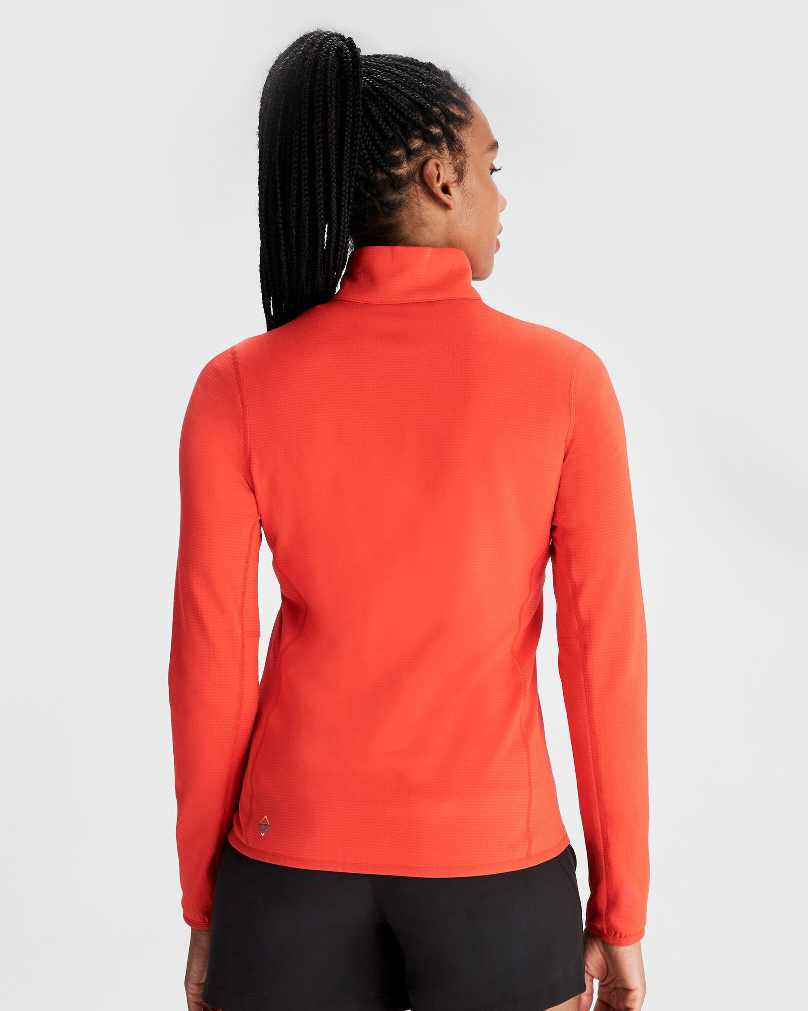 Women's Seeker Fleece Jacket - Warm Winter Outerwear, Lightweight & Water-Resistant (Hut Orange) - Perfect for Hiking, Camping & Outdoor Activities