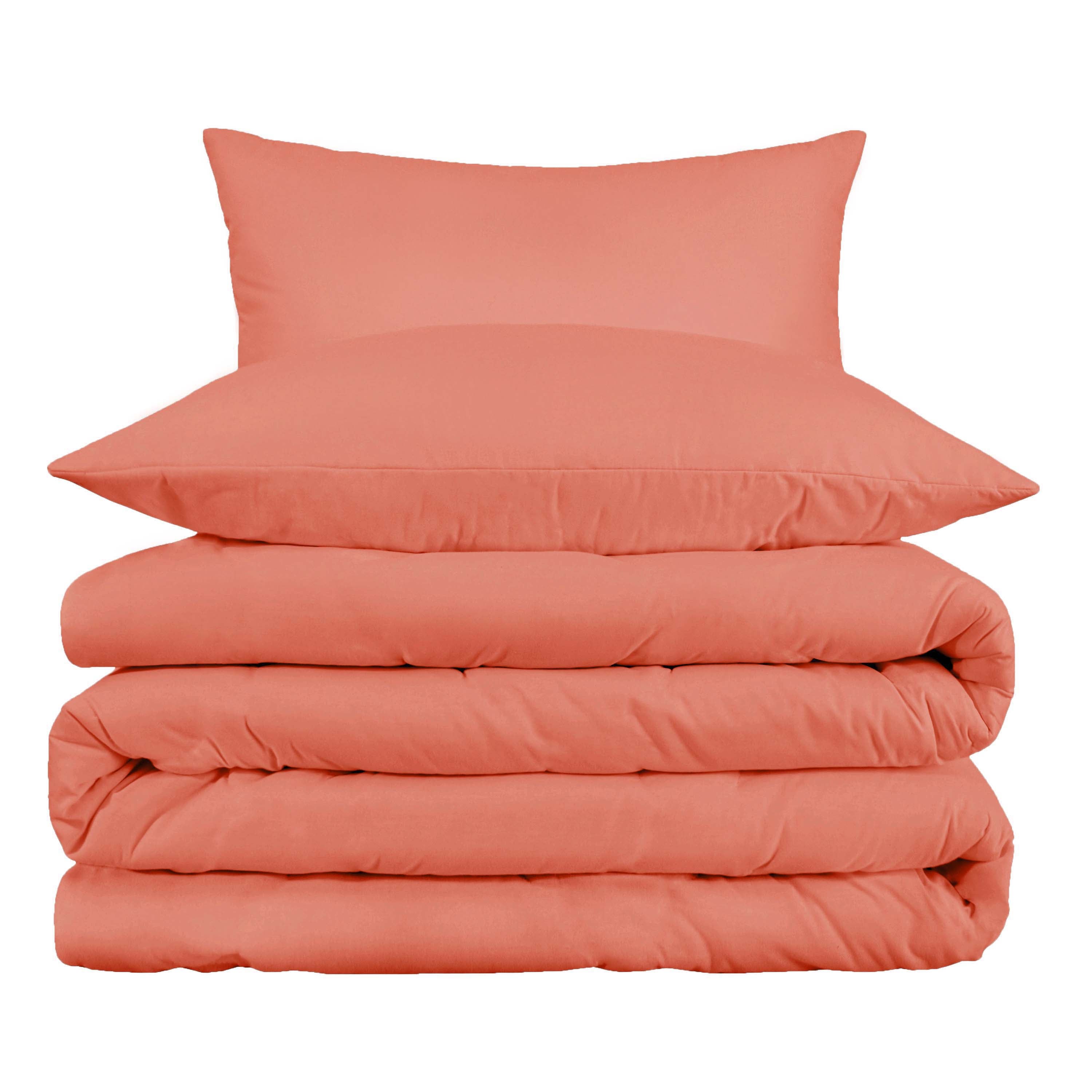 Premium 800 Thread Count Cotton Blend 3-Piece Duvet Cover Set - Soft, Breathable Bedding for Luxury Comfort - Perfect for Master Bedrooms, Guest Rooms & Hotels