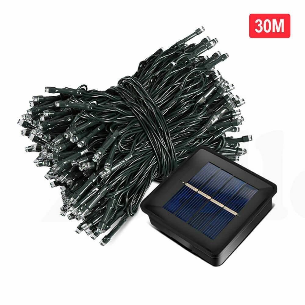 30M 300LED Solar Powered Fairy Lights Outdoor Waterproof - Perfect for Garden, Christmas, Wedding, Patio & Backyard Decorations