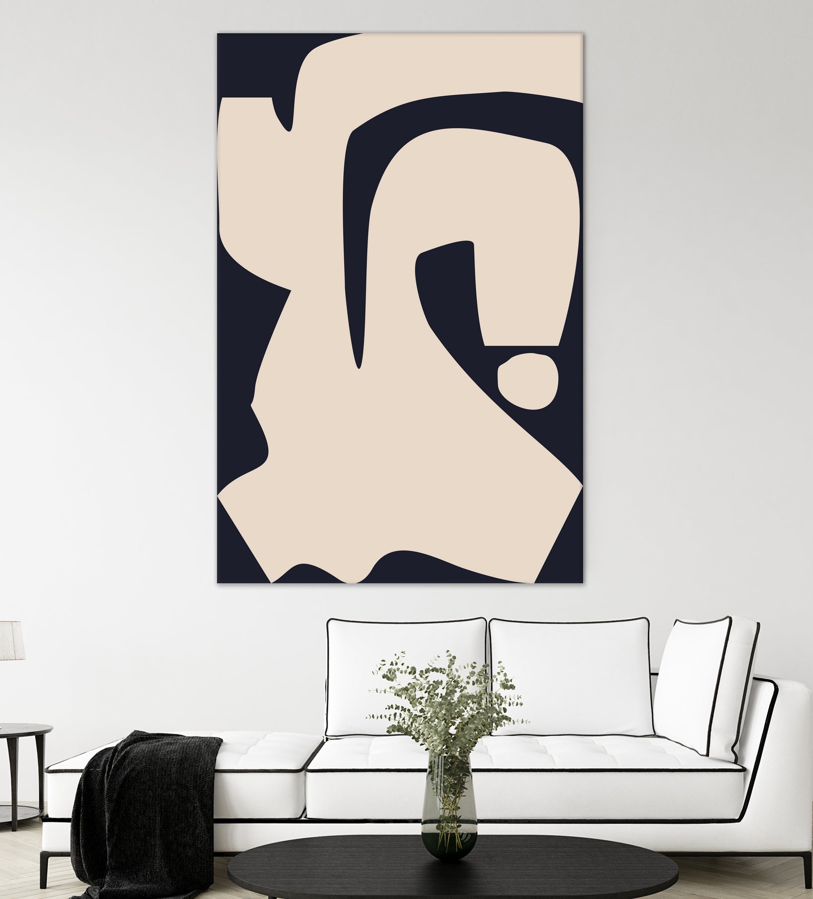 Abstract Shapes Print 07 - Modern Geometric Wall Art for Home & Office Decor | Perfect for Living Room, Bedroom & Workspace